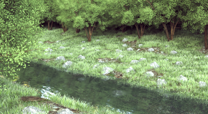 支持 UNREAL 植被