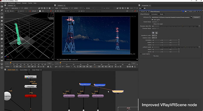 V-RAY 场景节点