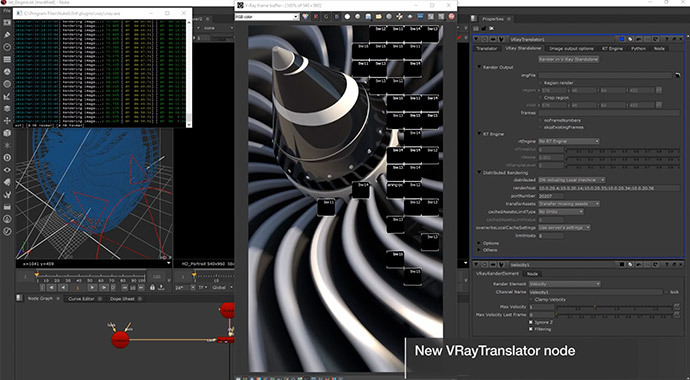 V-Ray Translator 节点