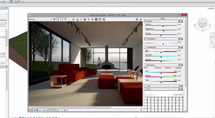 V-Ray 帧缓存窗口